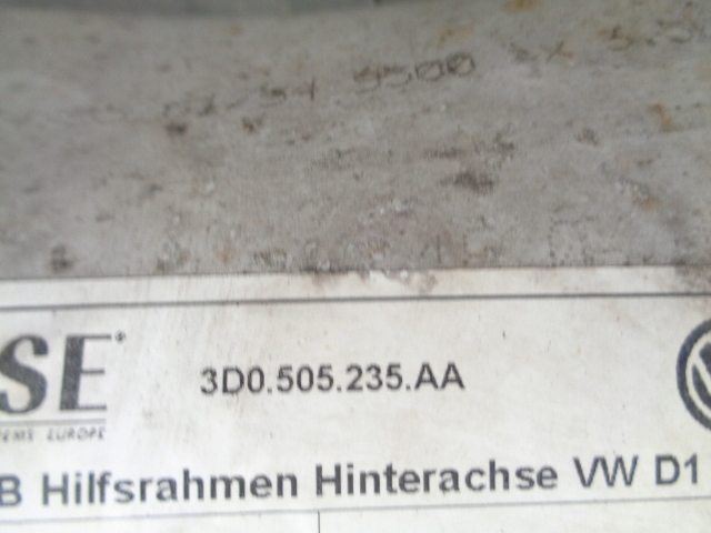 фото №7, Bentley gt 2004 підрамник підрамник задня