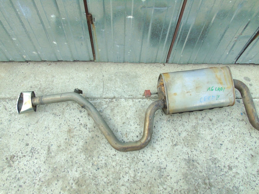 фото №5, Гаситель выхлоп kia ceed ii hb 1.6 crdi