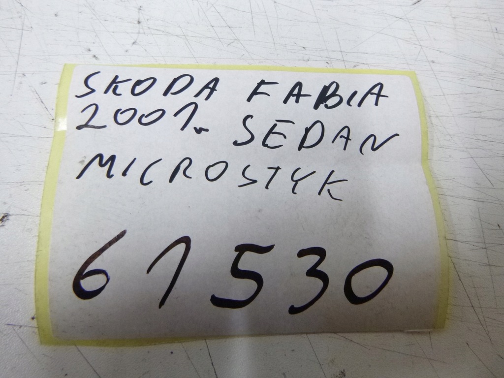 фото №7, Ручка задний крышки микровыключатель skoda fabia 2001