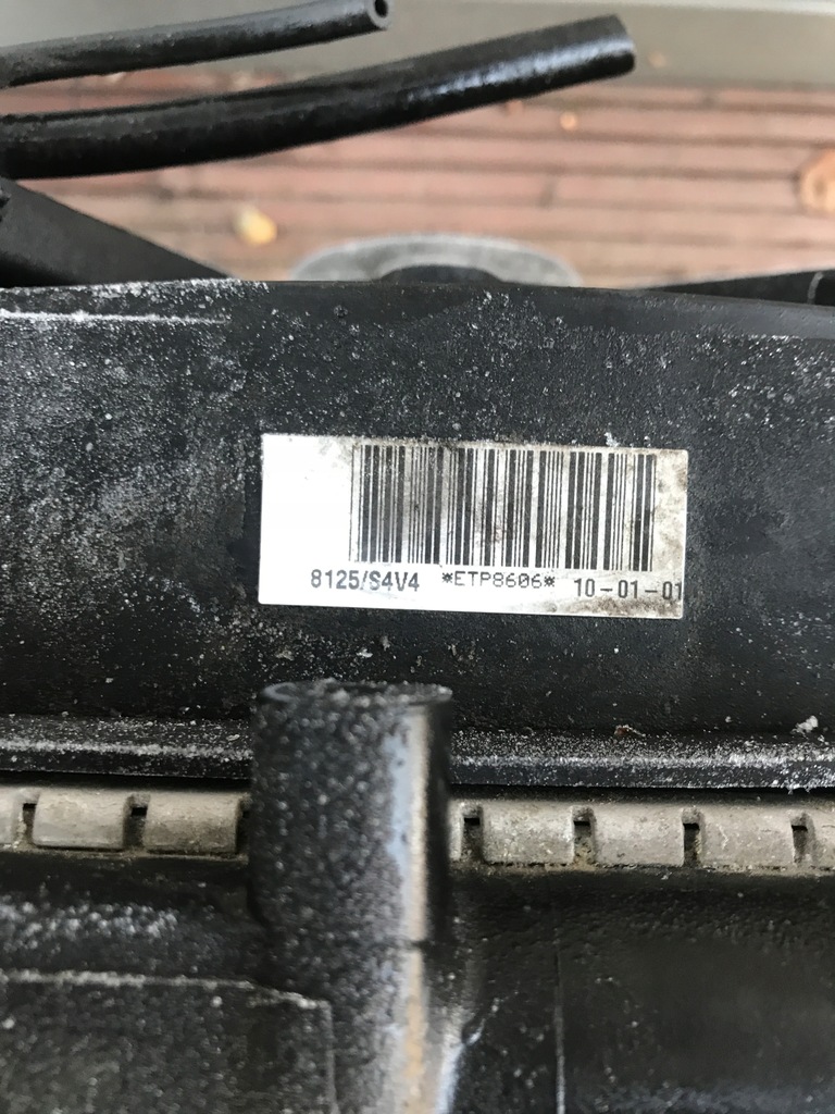 фото №5, Радіатор вентилятор комплект volvo v40 1.8 16v