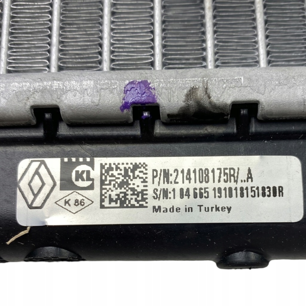 фото №15, Nowa оригінальний номер радіатор wody renault megane iv