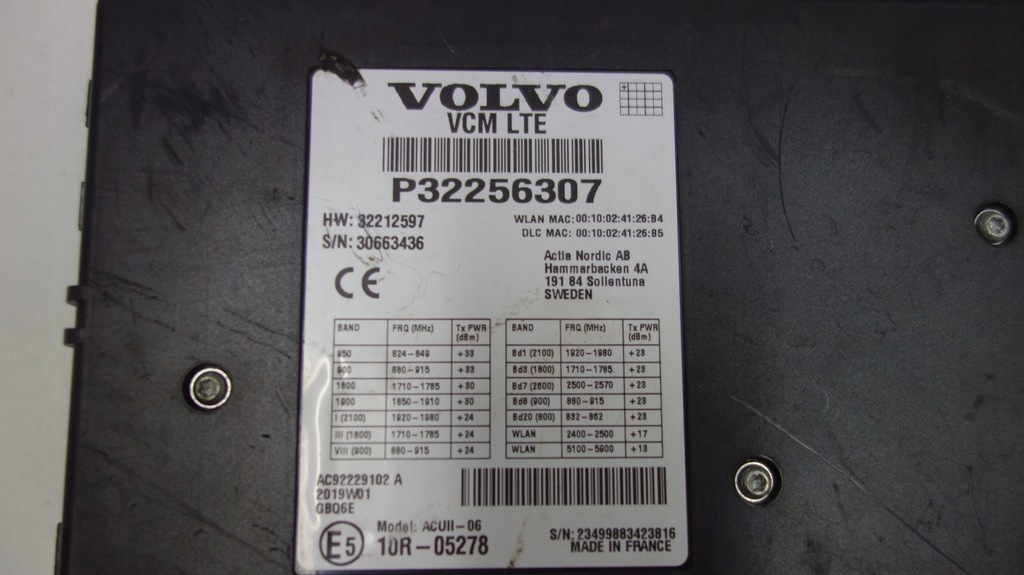фото №3, Volvo модуль vcm 32256307