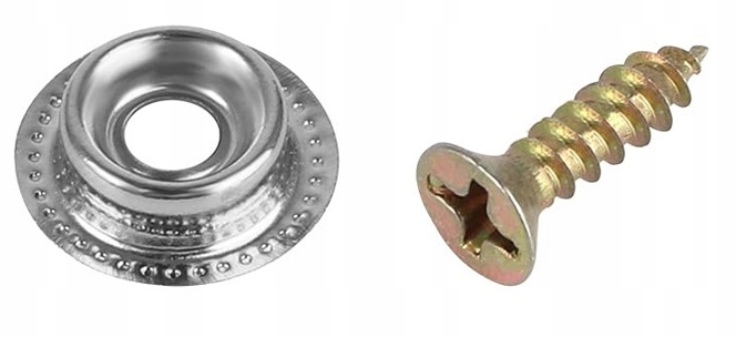 фото №5, Ремонт потолочный samochowodej клипсы заклёпки 62 szt