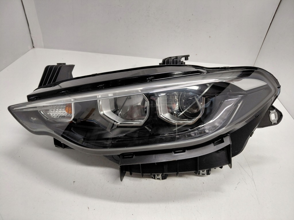 фото №1, Fiat tipo лінза led хром лампа ліва