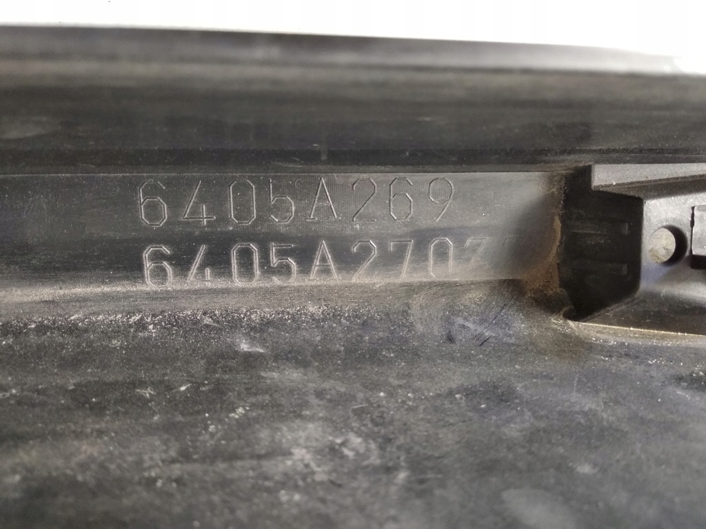 фото №10, Mitsubishi outlander iii lift ii спойлер перед 18-