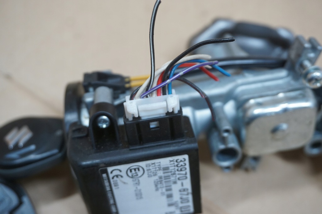 фото №9, Suzuki grand vitara ii замок зажигания ключ бортовой компьютер модуль иммобилайзер 1,9 ddis kpl.