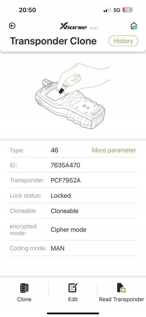 фото №7, Ключ ключ pilot smartkey hyundai ix35