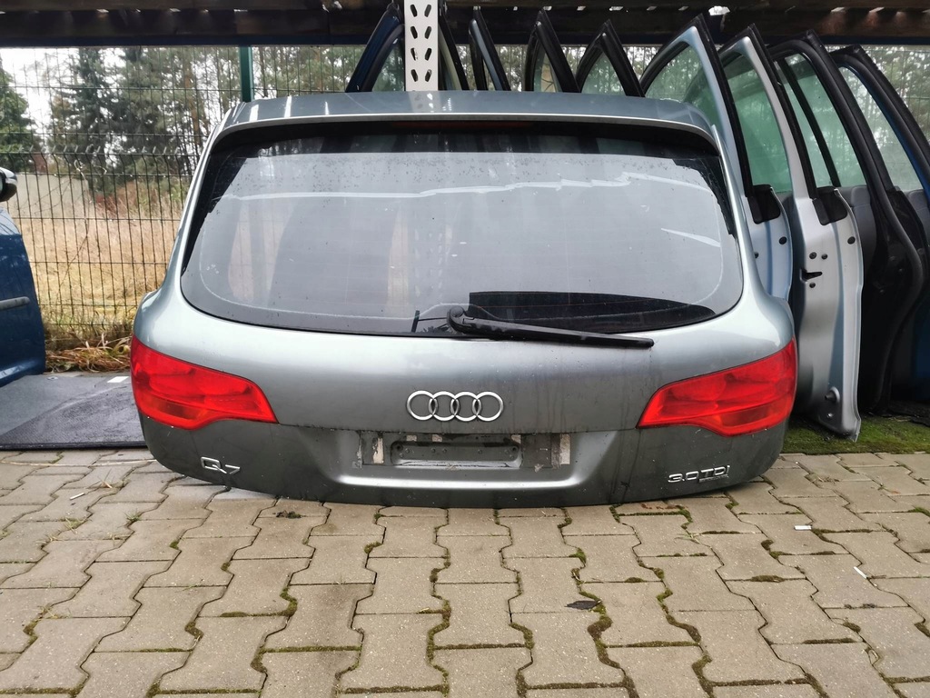 фото №1, Крышка багажника багажника audi q7 4l код лакокрасочного покрытия ly7w