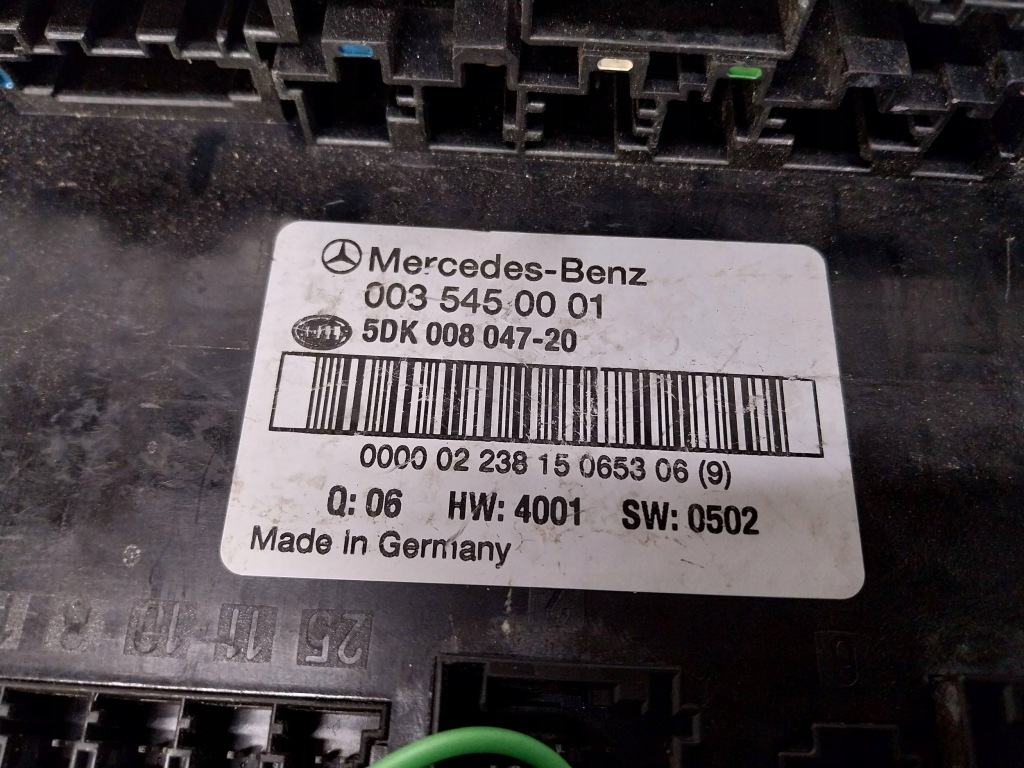 Модуль бортовой компьютер sam bsi a0035450001 mercedes w211 с Разборки