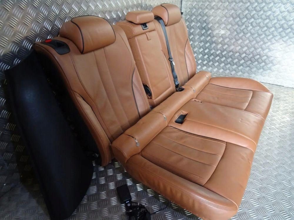 фото №9, Bmw x6 f16 сиденья заднее сиденье туннель обшивки кожа individual вентилируемые idealne