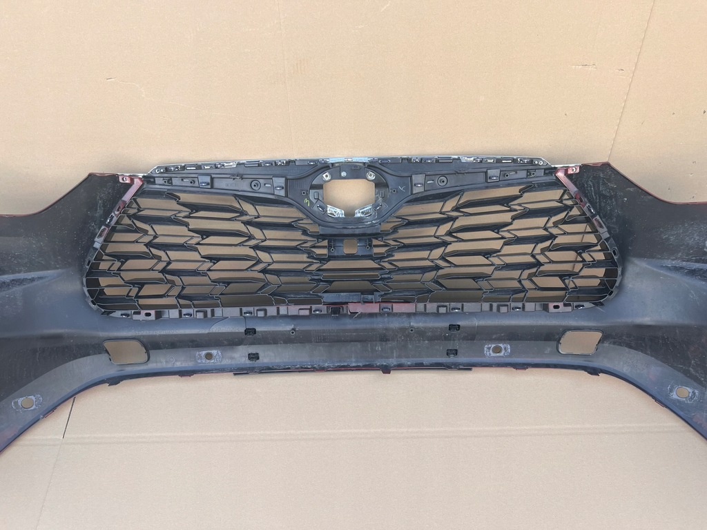 фото №11, Toyota highlander iv 4 бампер передній перед 2020-