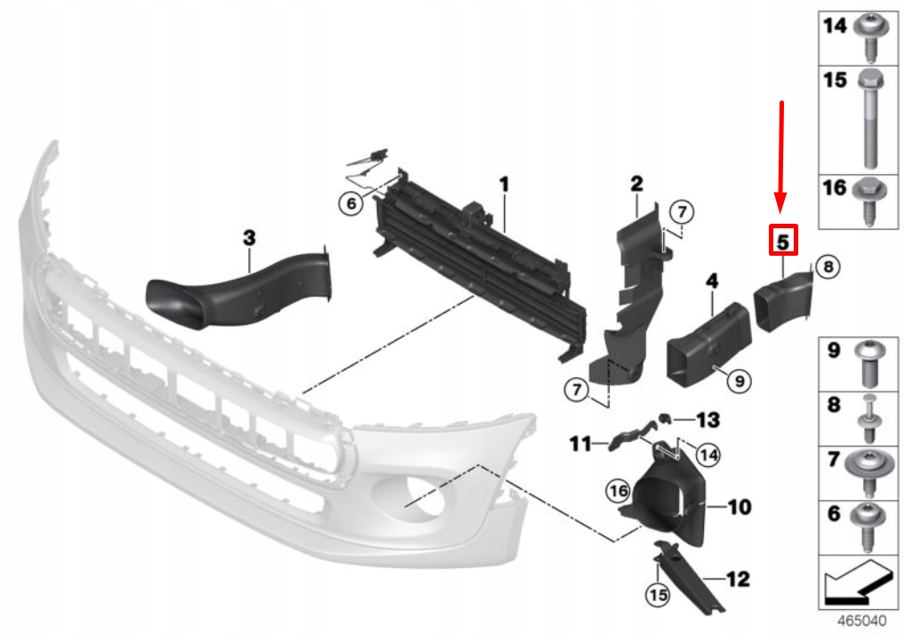 Mini cooper f56 передняя левая подкрылок шланг тормозной 51747436577 в Украине