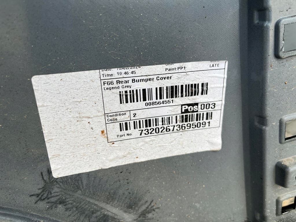 фото №11, Бампер задняя задний mini cooper f66 s jcw хороший