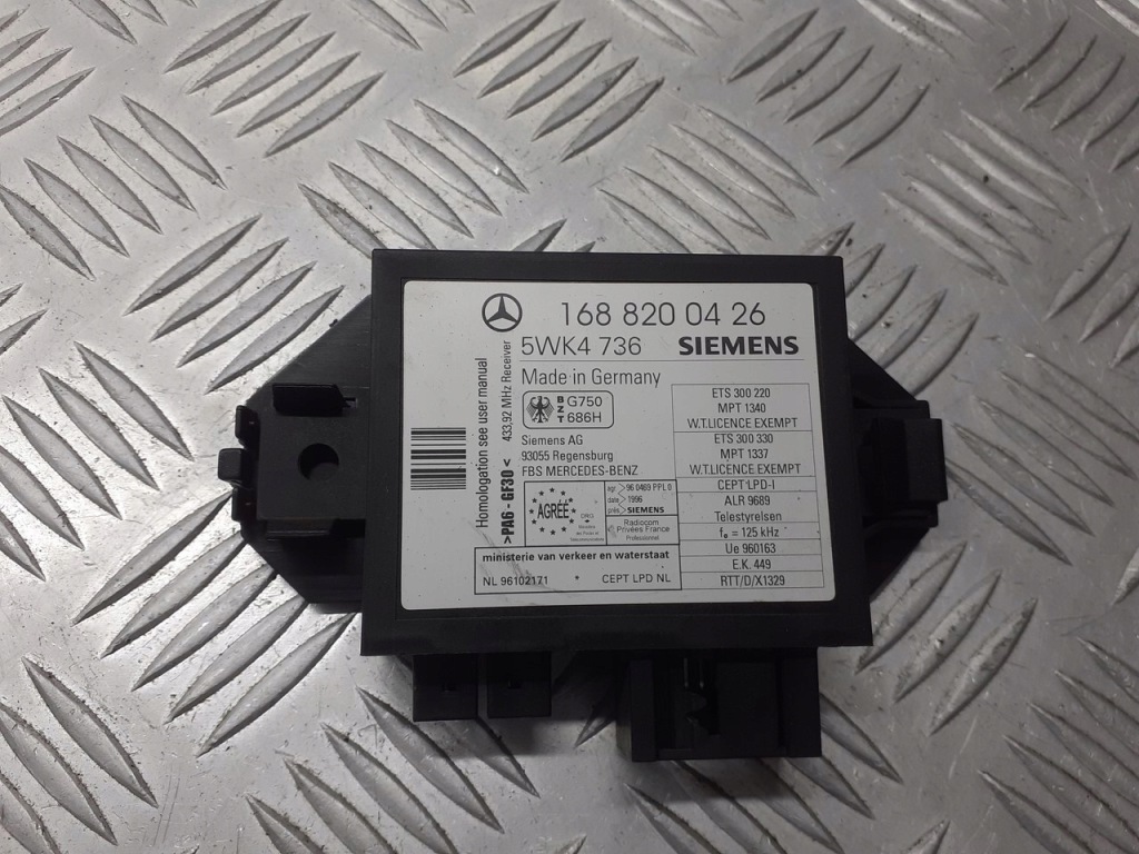 Купити Модуль імобілайзер mercedes w168 1688200426