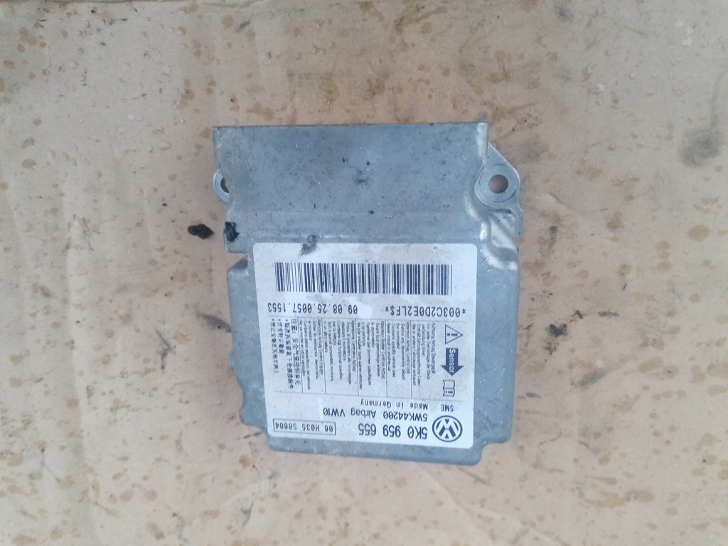 фото №1, Датчик подушка безпеки vw golf vi