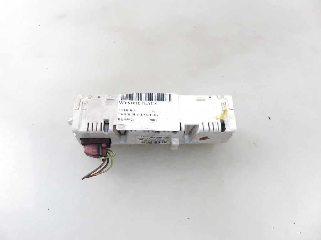 фото №8, Дисплей citroen c4 i 9657882880