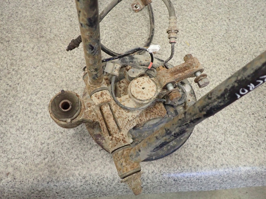 фото №7, Hyundai matrix 06- поворотний кулак задня права