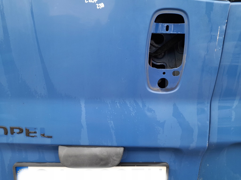 фото №6, Opel vivaro a дверь левый левая крышки багажника l20p