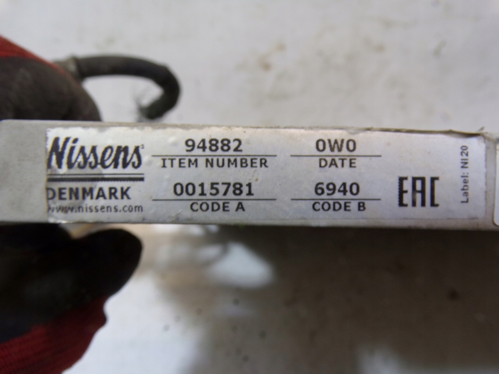 фото №5, Радіатор кондиціонера конденсатор вентилятор opel meriva a дизель f