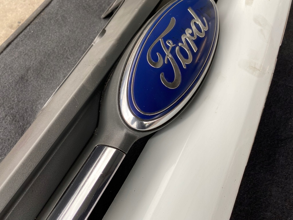 фото №4, Ford transit custom бампер передній верхній решітка радіатора решітка радіатора logo 2015 rok хром