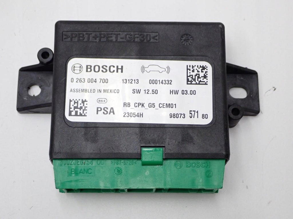 фото №1, Модуль блок керування pdc 9807357180 peugeot 2008 i 14r