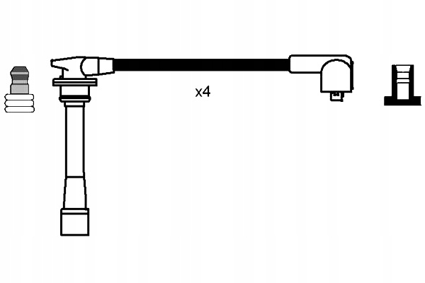 фото №2, Набір трубопровід запалювання ngk 0709