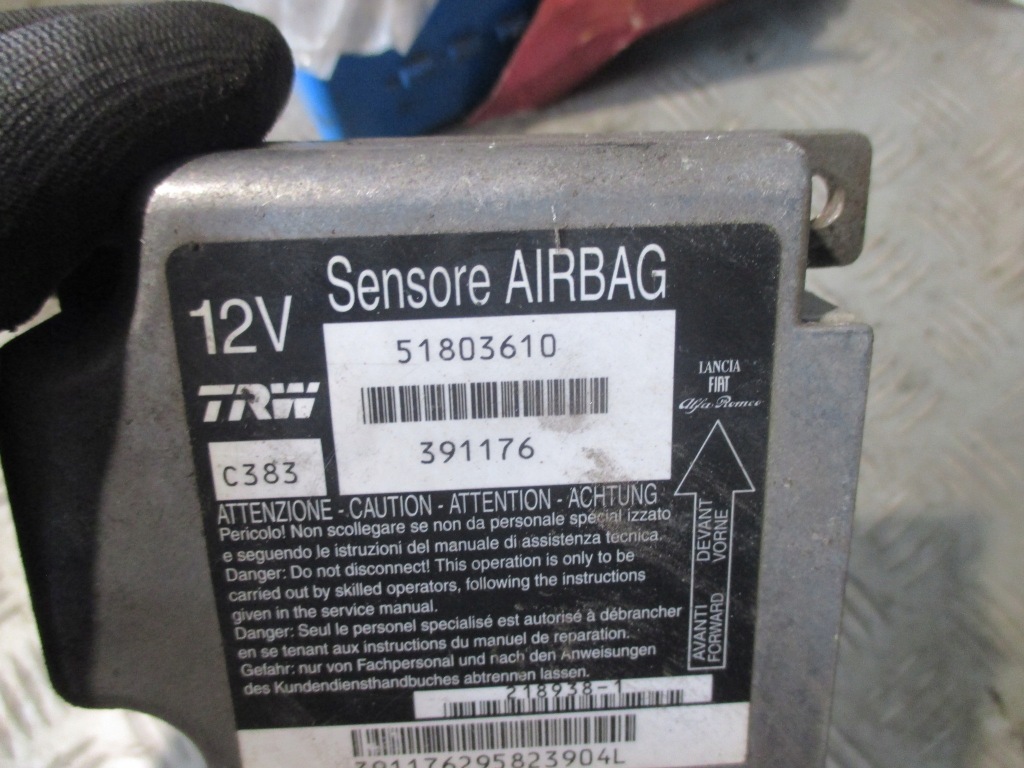 фото №2, Датчик подушка безопасности 51803610 fiat panda ii