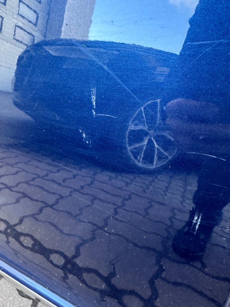 Mercedes a klasa w169 дверь правое правый задний  задние niebieskie лак 375 Доставка