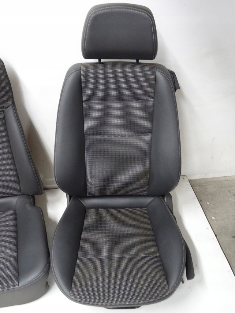 фото №8, Opel astra h cabrio сидіння обшивки напівшкіра