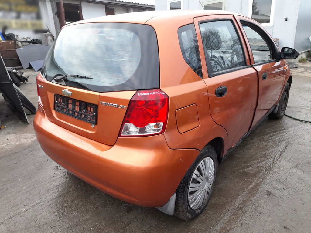 фото №11, Chevrolet aveo t200 бампер задняя задний задний 54u