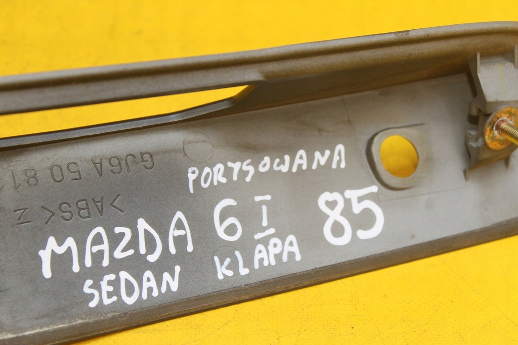 фото №9, Молдинг крышки задняя mazda 6 i gg gj6a50811