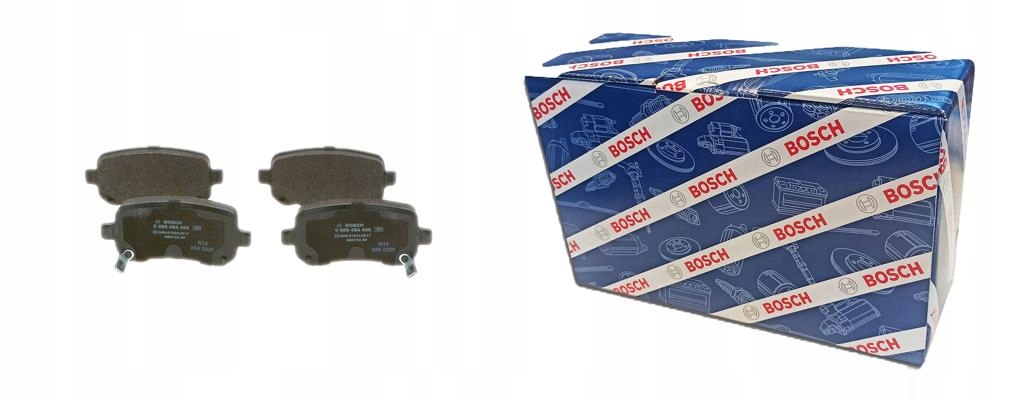 фото №1, Bosch 986 494 496 набор тормозных колодок тормозных, тормоза дисковые