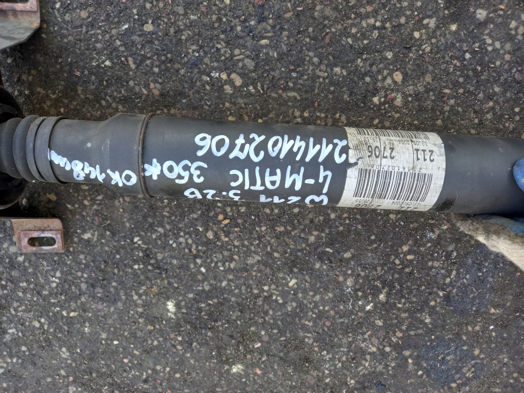 Wał привідний ok.148 cm mercedes-benz w211 3.2 benz Недорого