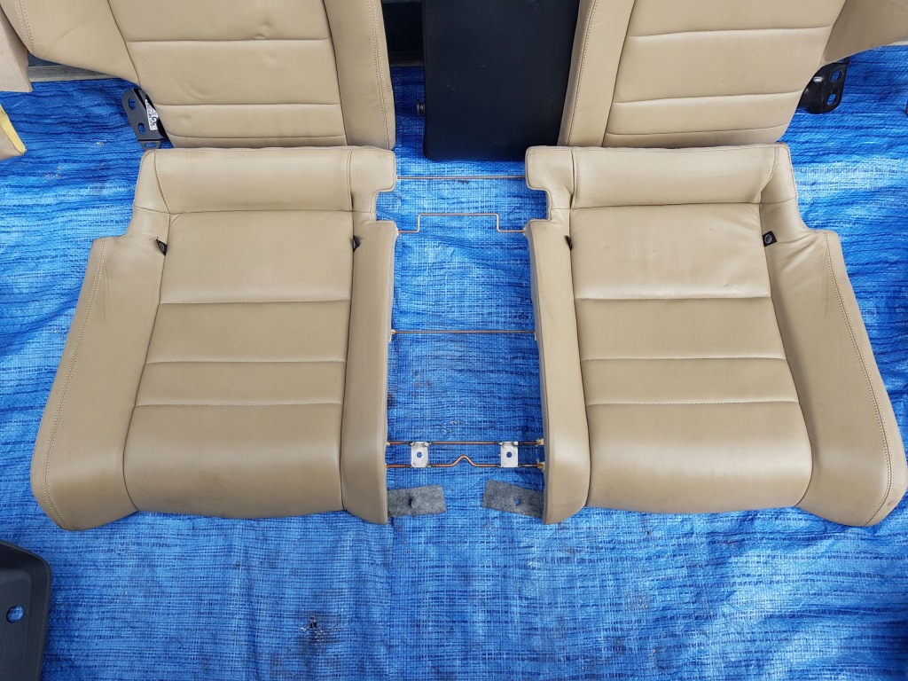 фото №10, Mercedes w207 c207 coupe сидіння заднє сидіння обшивки комплект шкіра