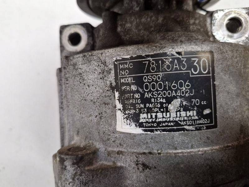фото №5, Mitsubishi asx 1 i 1.8 did компрессор компрессор кондиционера 7813a330