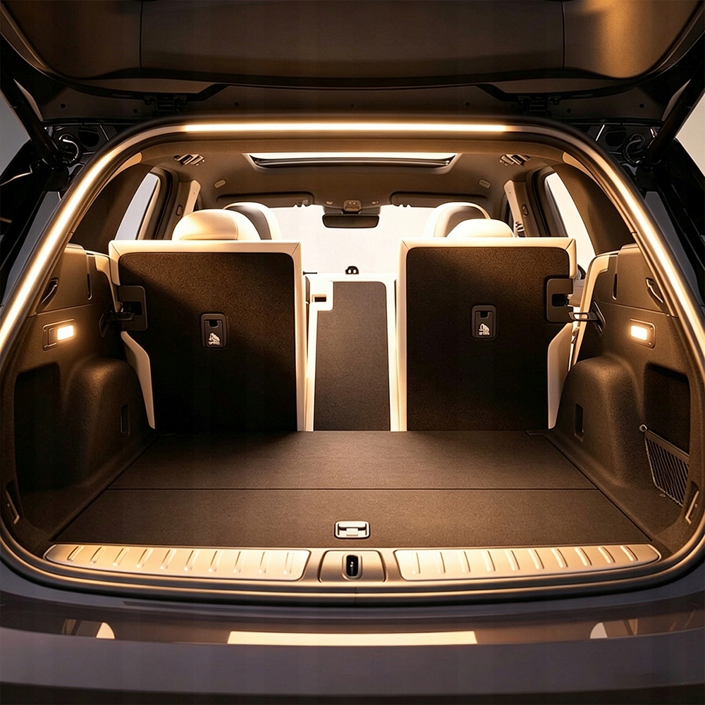 Молдинг световая led гибкая к багажника автомобиля 2 m ciepłe фонарь Цена