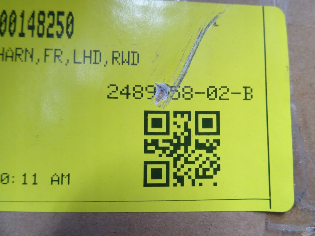 Tesla model y жгут трубопровод внутренних po левый сторона 2489058-02-b Оригинал