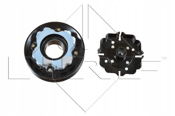 фото №12, Nrf зчеплення повний компресор кондиціонера denso 7seu17c 12v 4