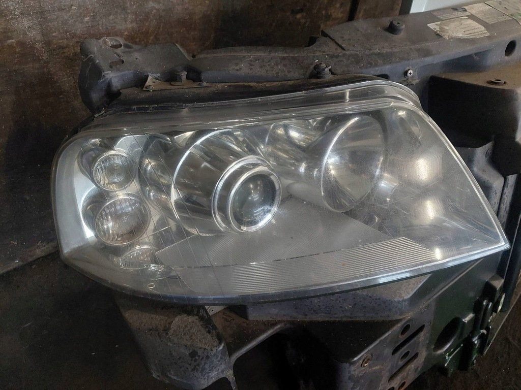 фото №8, Kompletny перед капот бампер pdc лампи ксенон pas sharan mk1 lift lb7z