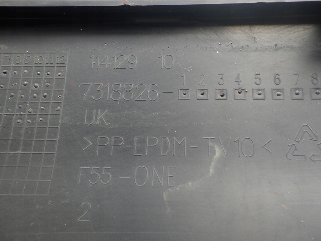 фото №11, Mini f55 спойлер накладка бампера задняя 7318826