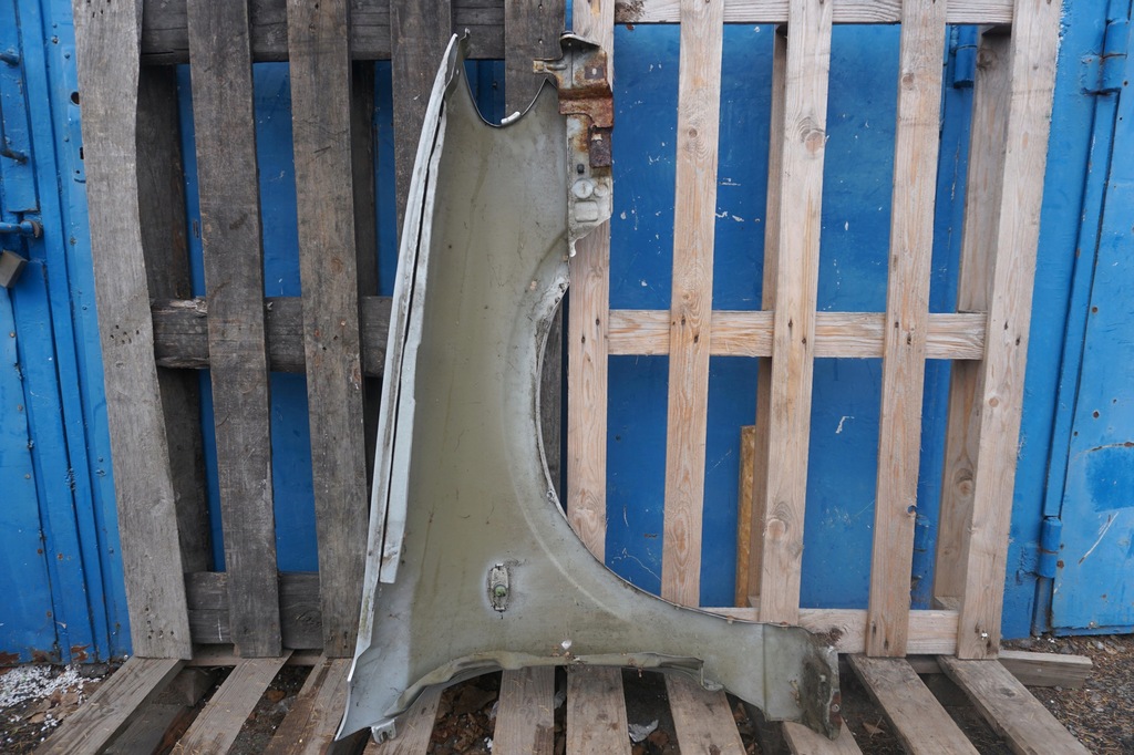 фото №9, Nissan almera n16 крила лівий передній сріблястий