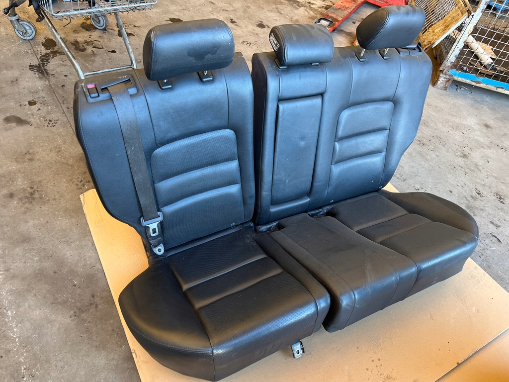 фото №7, Обивка czarna кожа сиденья mazda 6 gg 2004-2007 lift kombi