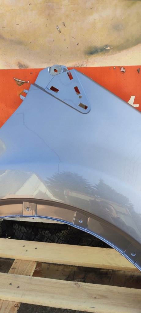 Крыло  пластик правый  перед передний renault captur 03.2013-02.2020 kng с Разборки