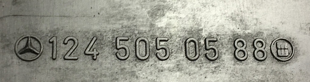 Воздуховод воздуха przy радиатора mercedes w124 1245050588 Оригинал