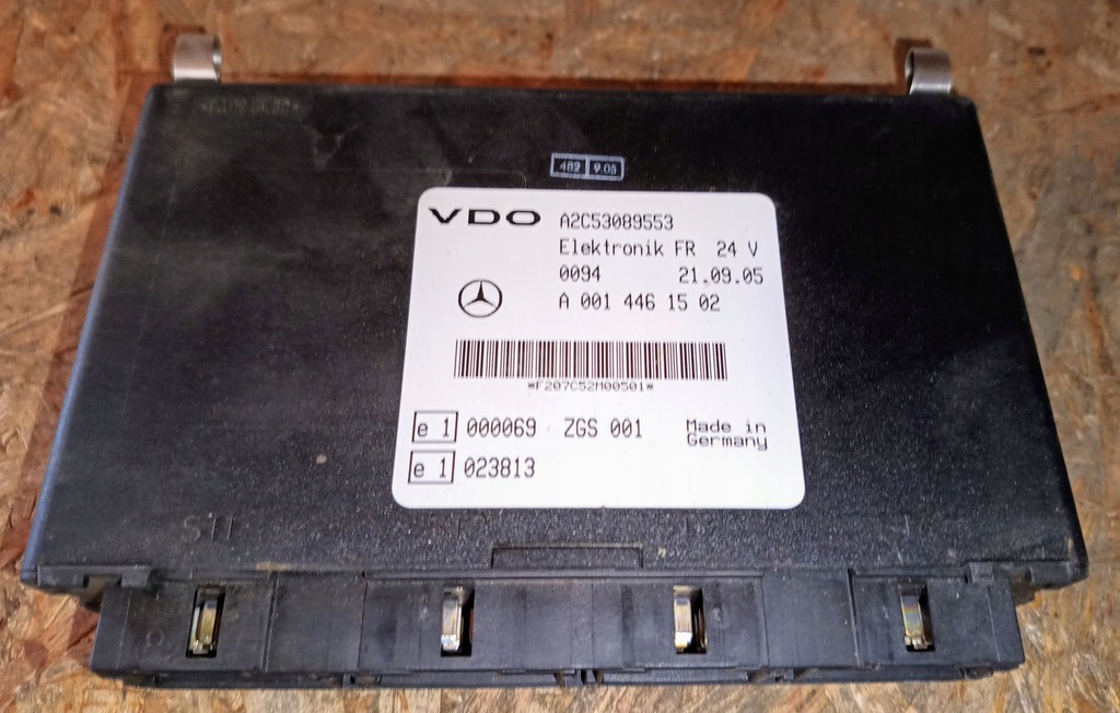 фото №1, Блок керування fr mercedes axor a0014461502