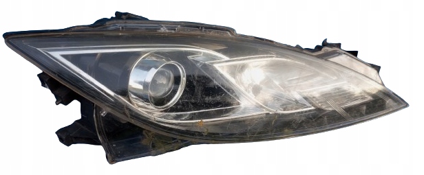 фото №1, Лампа правый перед фара ксенон eu линза mazda 6 ii gh 2008-