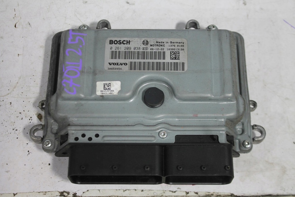 фото №5, Блок управления двигателя 30650454 0261209038 volvo 2.5t