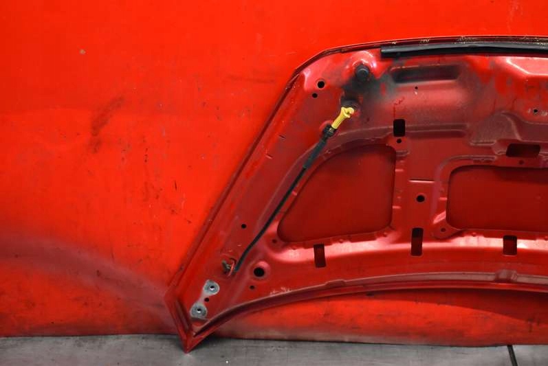 фото №16, Капот крышка двигателя czerwona kia picanto 2 ii 11-17