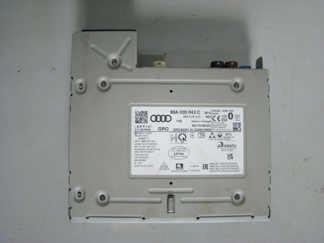 фото №1, Радио мультимедиа модуль audi q4 e-tron 89a035043c