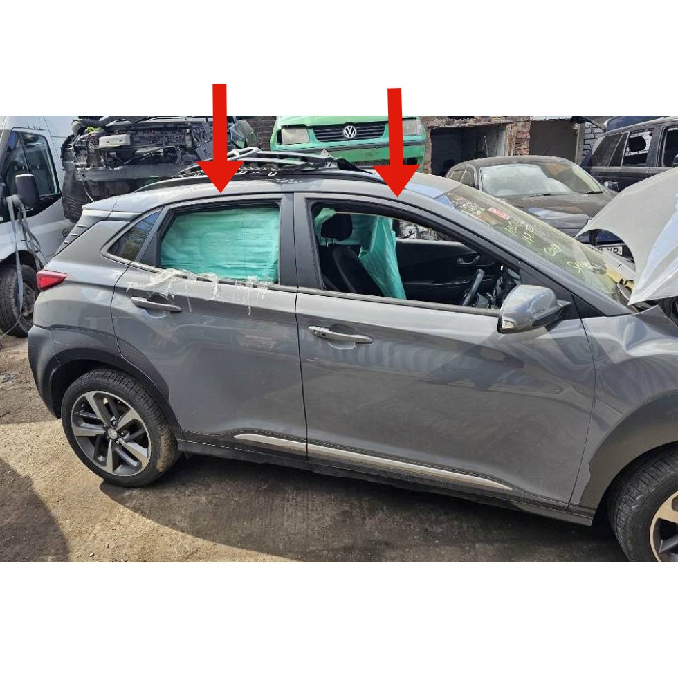 фото №1, Hyundai kona i 17-23 дверь передние правое перед дверь задние правое задняя kpl